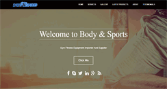 Desktop Screenshot of bodynsports.com